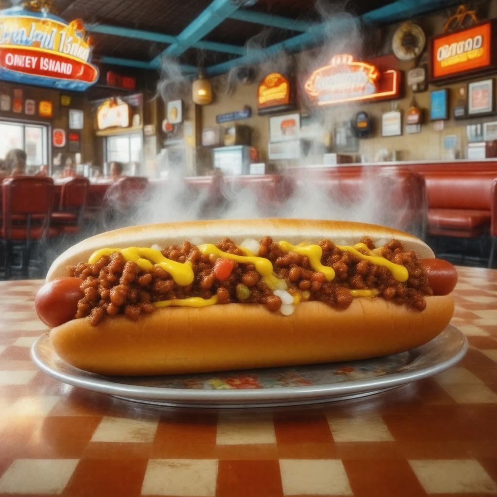 Coney Island hot dog